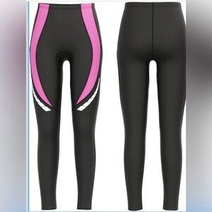 NWT Seaskin Wetsuit Pants for Womens 3mm, Black/Pink, Size 3X